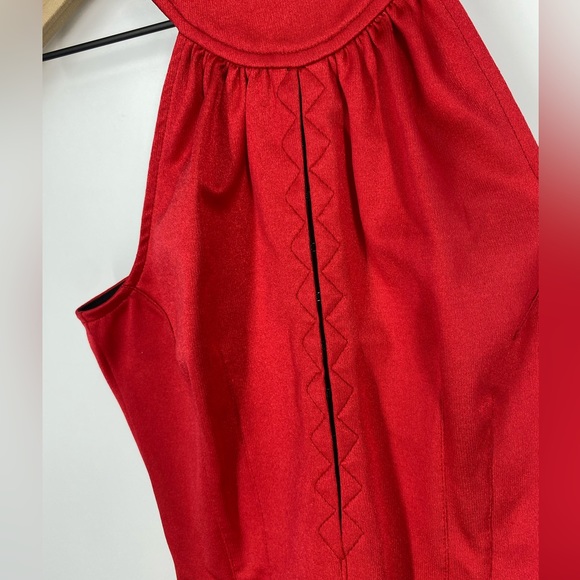 Mark WongNark Red Dress SZ M - Picture 2 of 4